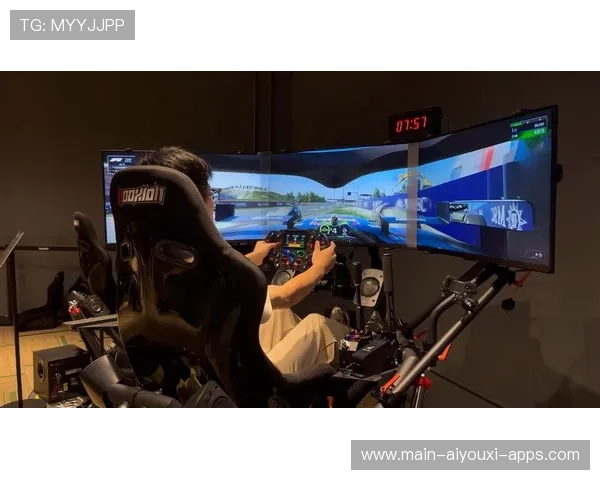 F1车手在模拟器中进行不同策略测试